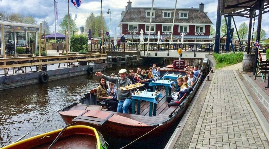 van af de kameleon vertrekplaats een mooi plaatje van het Schipper's huis..
