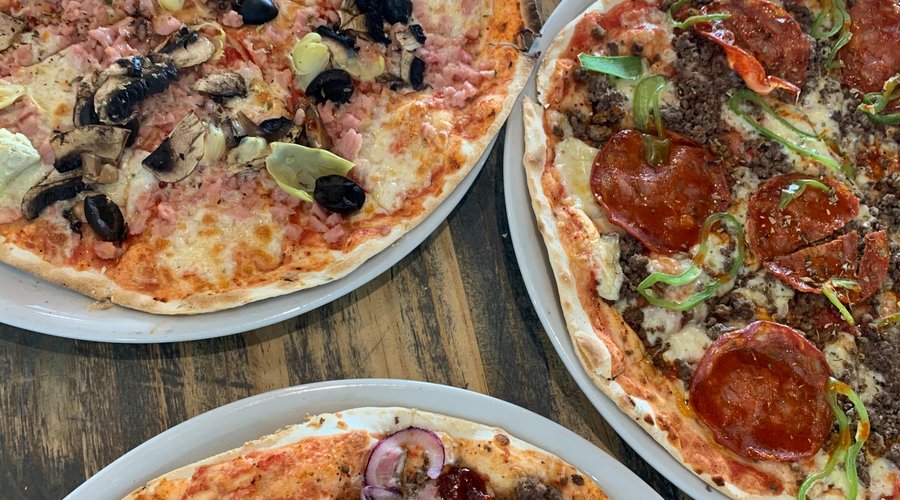 Varias de nuestras pizzas