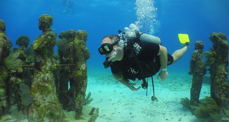 solo buceo dive shop cancun