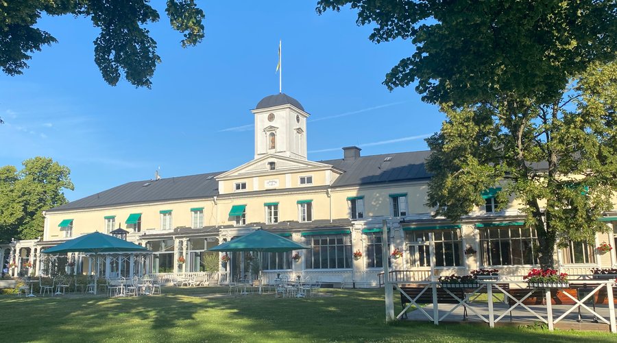 Brunnsparken huvudentré reception