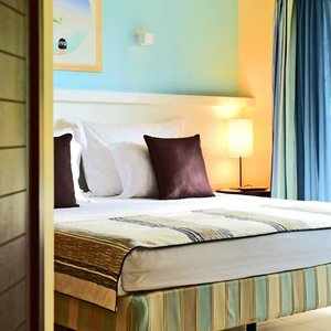 Pestana Porto Santo All Inclusive in Porto Santo Island, image may contain: Hotel, Resort, Person, Villa