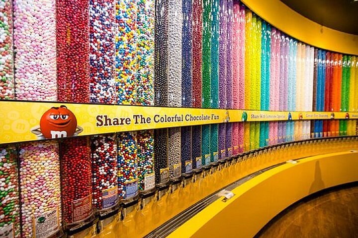Las Vegas NV, Nevada - M&M's World Candy and Gift Store