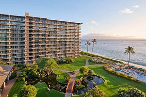 Aston at The Whaler on Kaanapali Beach in Maui, image may contain: City, Waterfront, Scenery, Condo