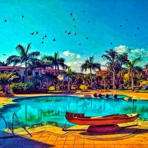 Marugarh Resort Pool Area