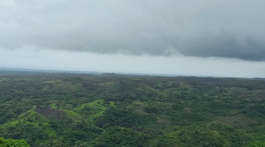 vista desde una de las habitaciones