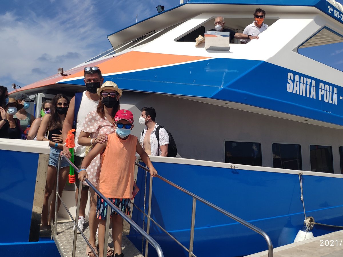 catamaran santa pola tabarca