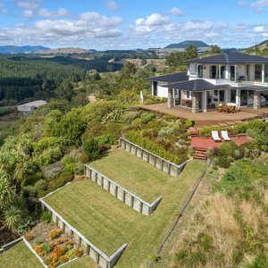 Manicured native gardens