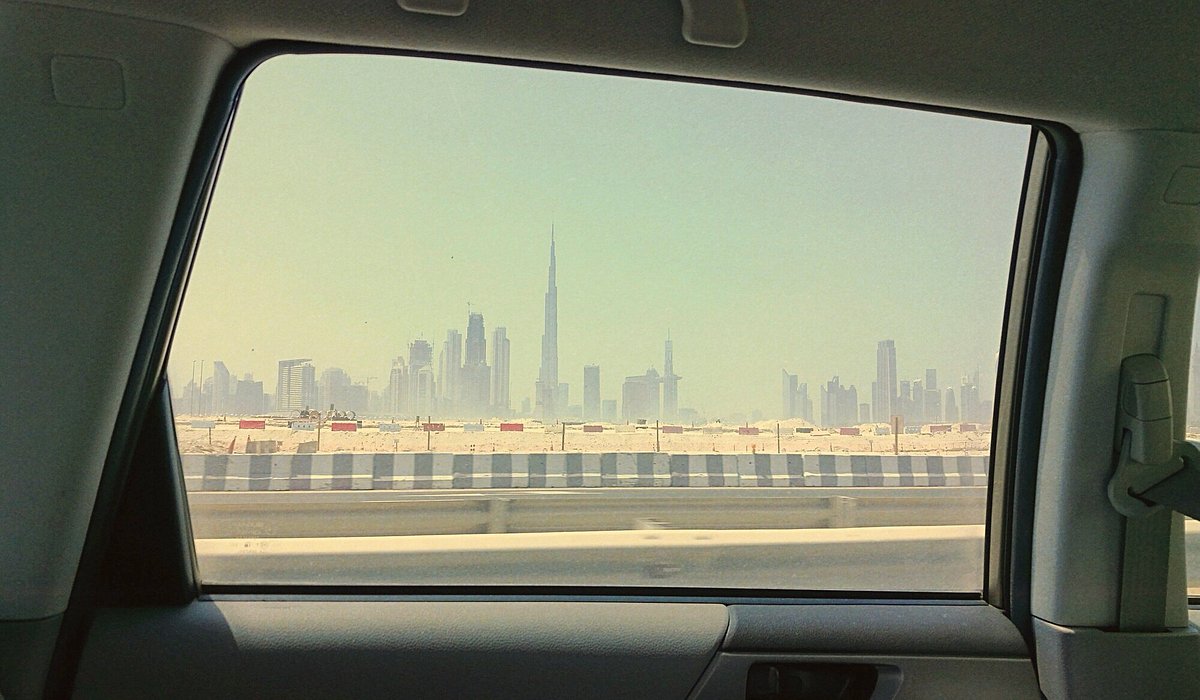 How to drive from Abu Dhabi to Dubai