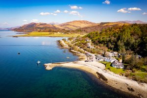 The Pierhouse Hotel in Port Appin, image may contain: Sea, Nature, Outdoors, Water