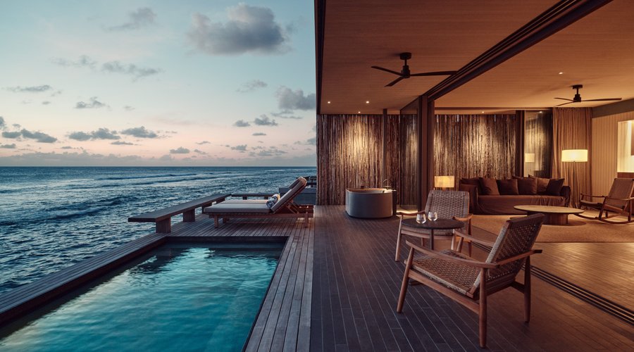 One Bedroom  Water Villa with Pool 