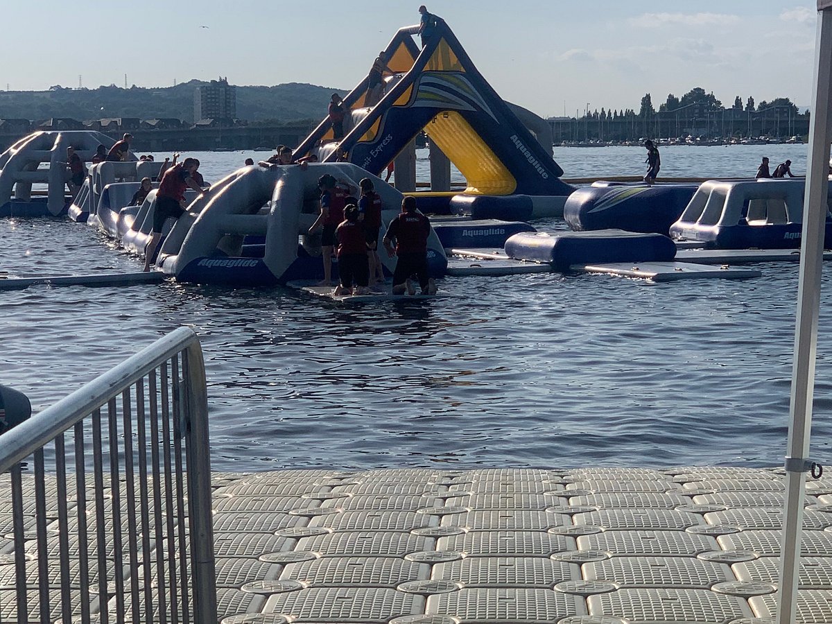 Cardiff Bay Aqua Park, Inflatable Water Park South Wales