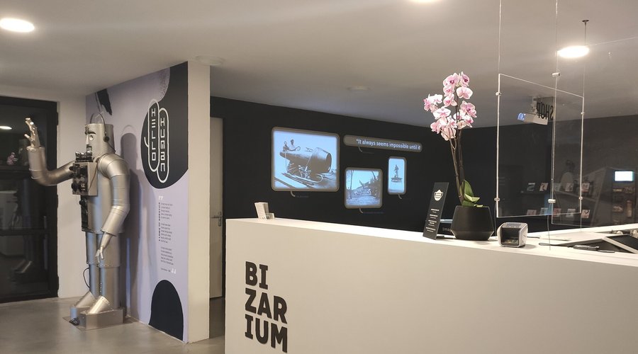 entrance Bizarium museum - Sluis Zeeland