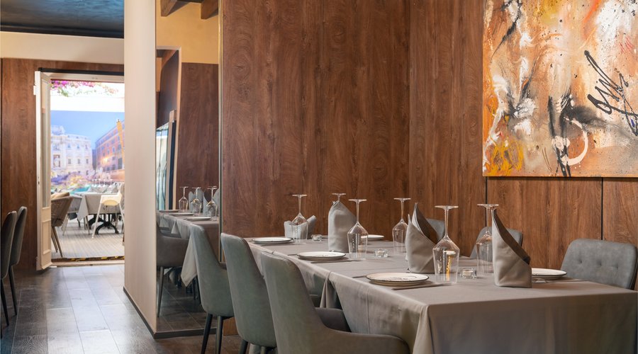 Interior del local. 