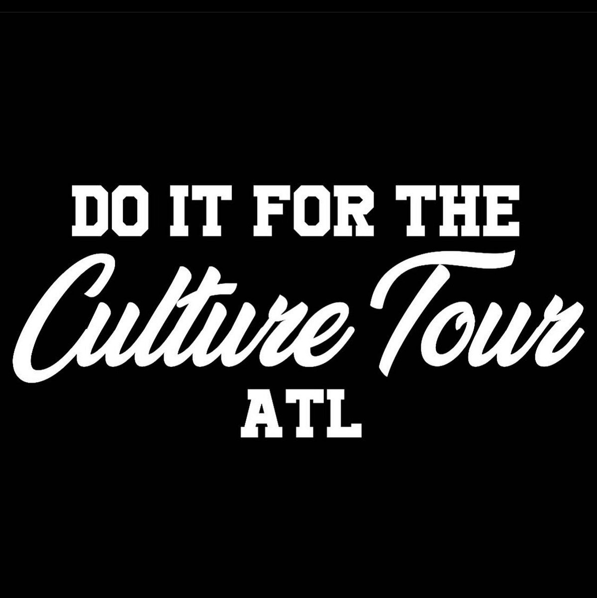 DO IT FOR THE CULTURE TOUR Tutto quello che c'è da sapere (AGGIORNATO