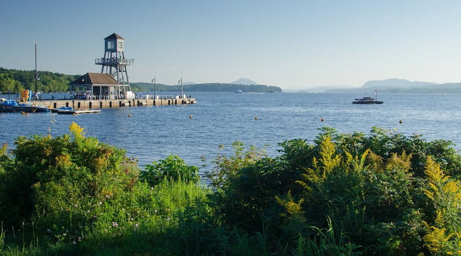Sur les rives du lac Memphrémagog