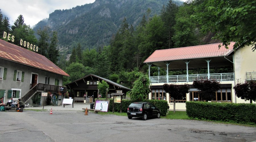 Bureau accueil du site des gorges