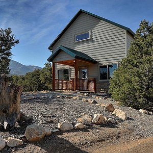 The cabins at Blue Coyote offer exquisite views and privacy.