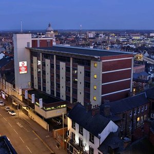 Best Western Plus Nottingham City Centre Aerial View