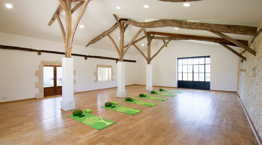 Fully equipped yoga studio