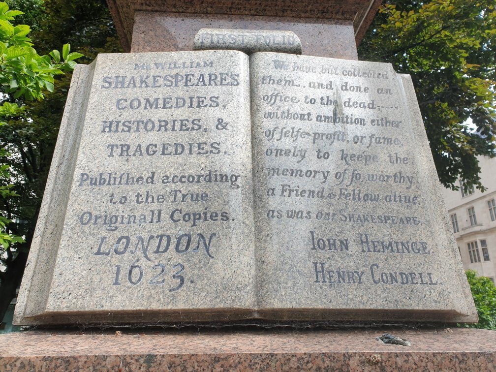 JOHN HEMINGES AND HENRY CORDELL MEMORIAL (Londres): Ce qu'il faut savoir