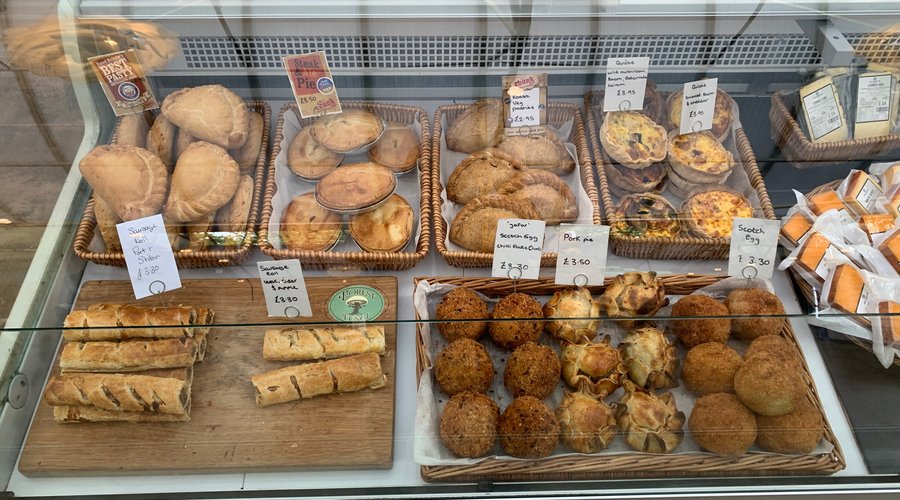 Pies and pasty’s of offer in our deli counter. From the teams at Shepard shack and chunk