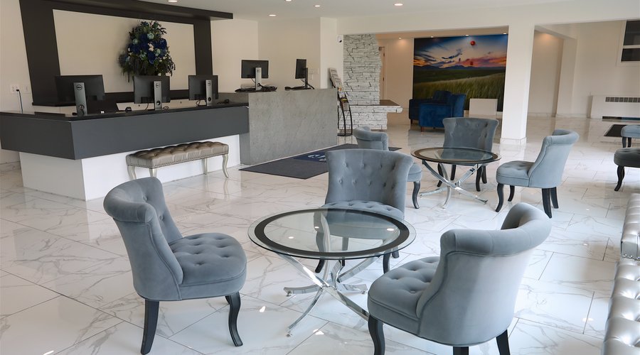 reception area