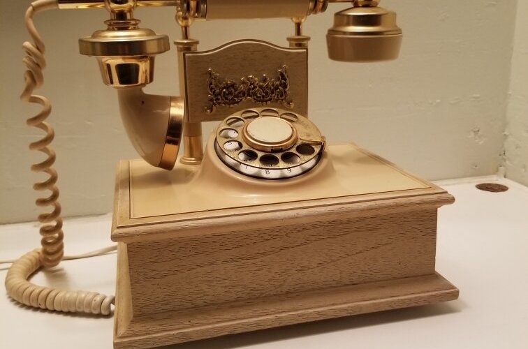 Old telephone