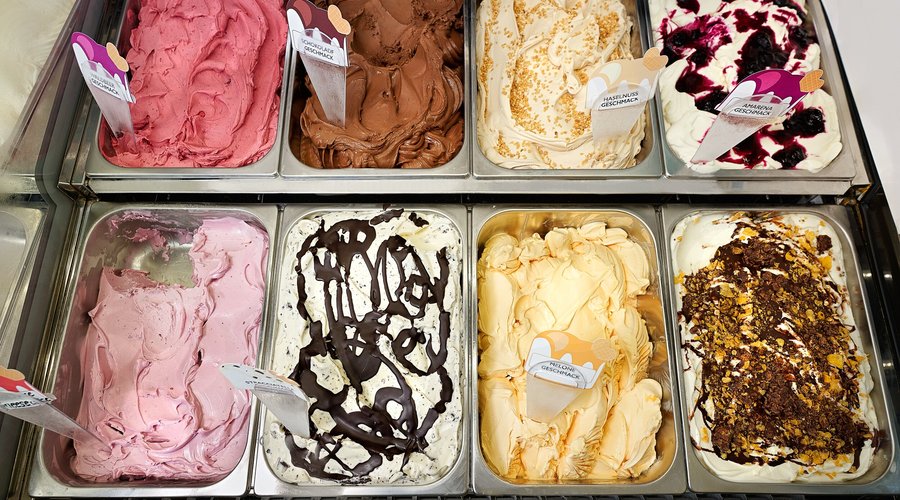 Eis aus eigener Manufaktur