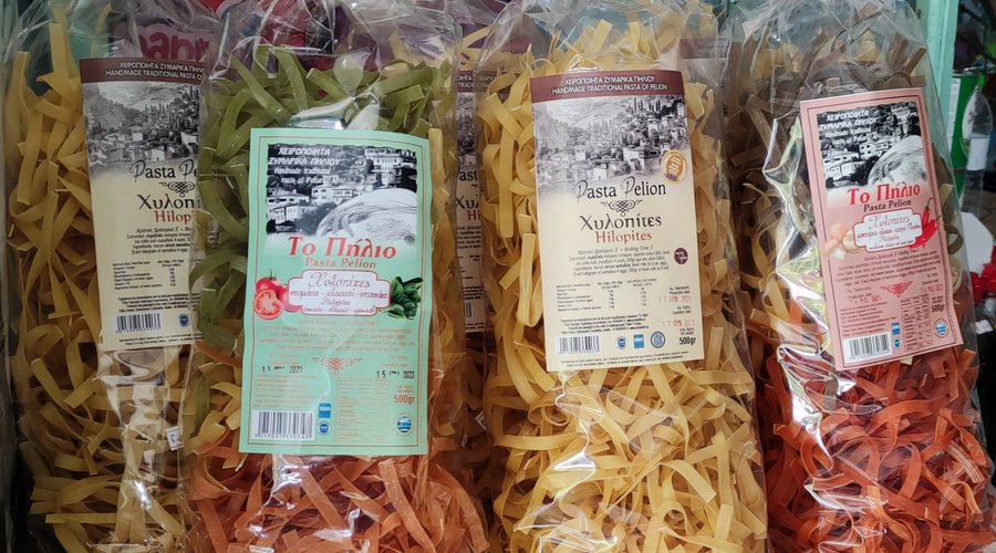 Pelion pasta...Hilopites