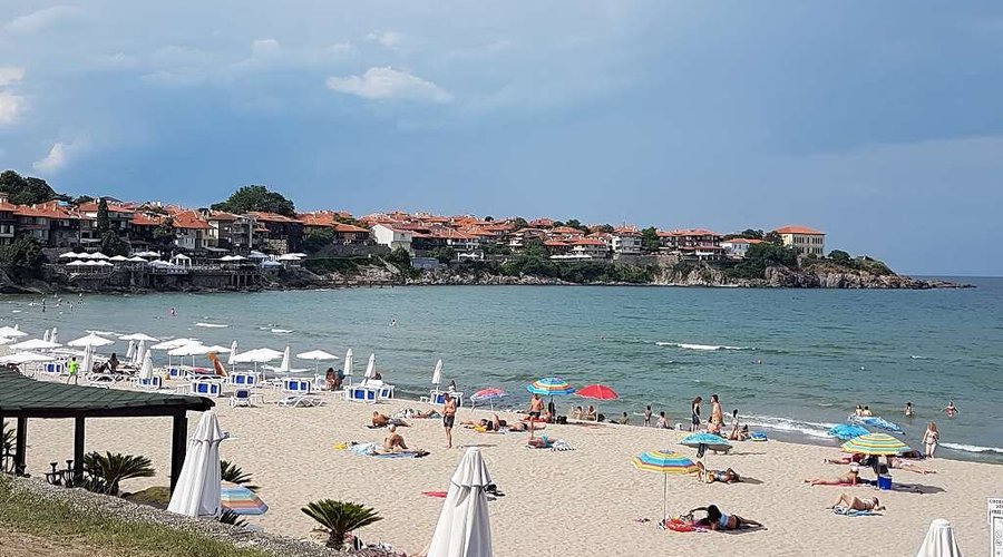 The southern fortress walls of Sozopol