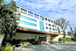 Solaris Hotel in Indore, image may contain: Hotel, Condo, Villa, Office Building