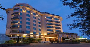 Goldfinch Hotel Bangalore in Bengaluru, image may contain: Hotel, Condo, City, Resort