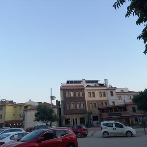 Otelin arka cephe görüntüsü