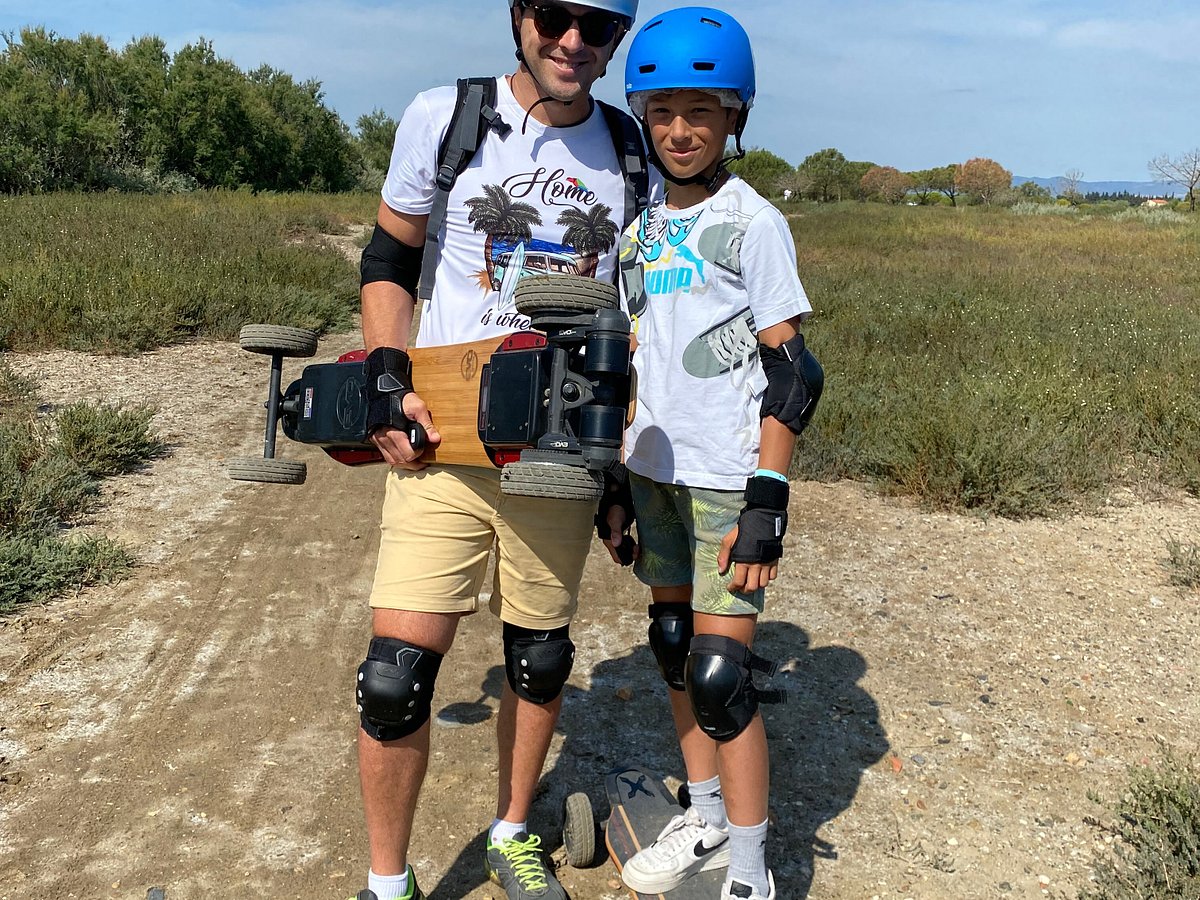 Balade en skate électrique tout terrain - Activité de loisirs à Torreilles