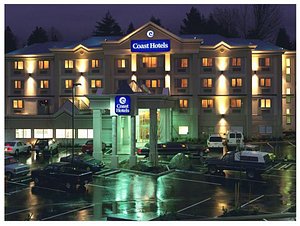 Coast Abbotsford Hotel & Suites in Abbotsford, image may contain: Hotel, Neighborhood, Car, Pickup Truck