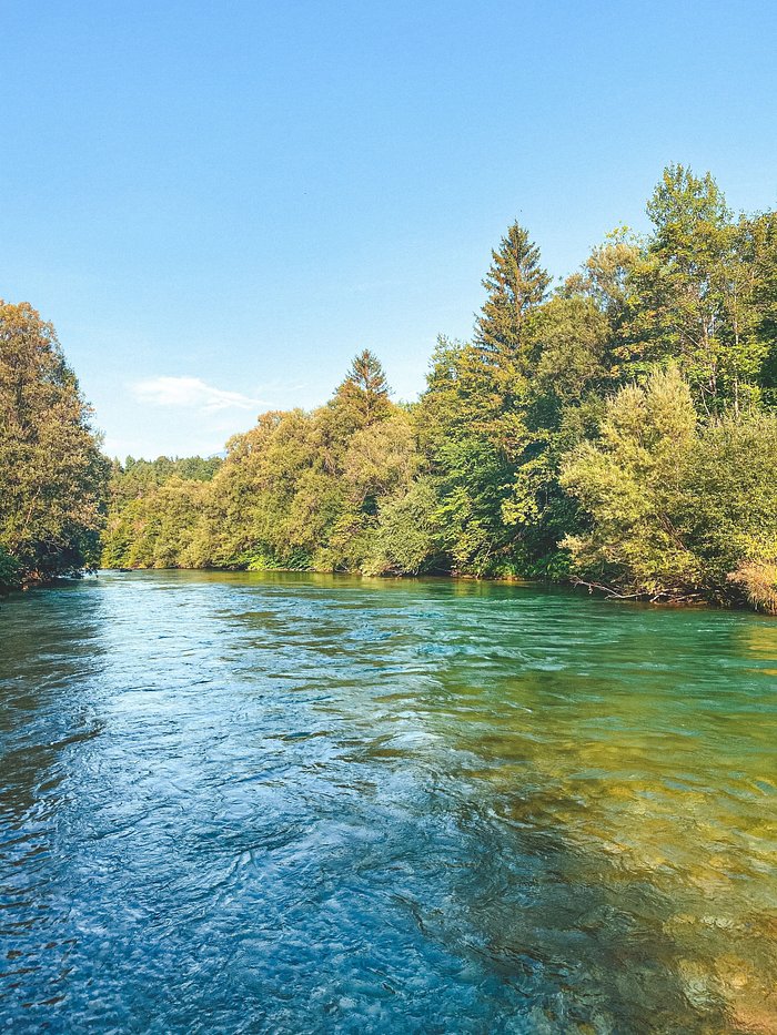 Camping river. Река Кемп. Две реки.