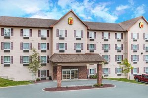 Super 8 by Wyndham St Johns in St. John's, image may contain: Hotel, City, Urban, Inn