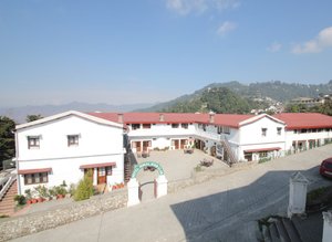 Hotel Himalayan Club in Mussoorie, image may contain: Hotel, Resort, Building, Villa