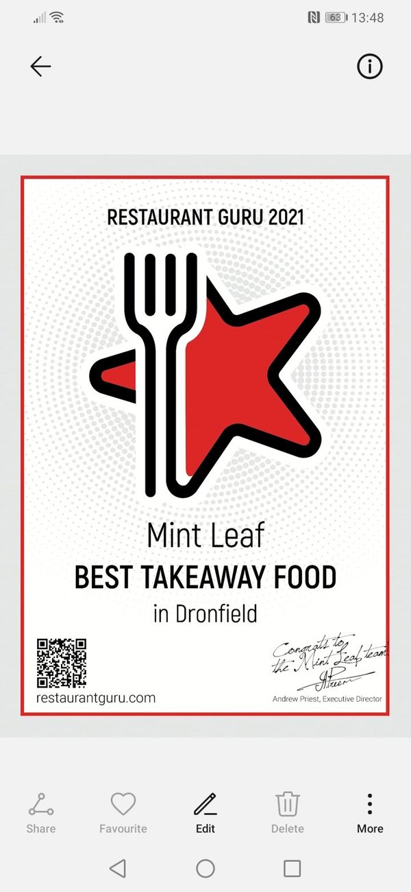 MINT LEAF, Dronfield - Updated 2024 Restaurant Reviews, Photos ...