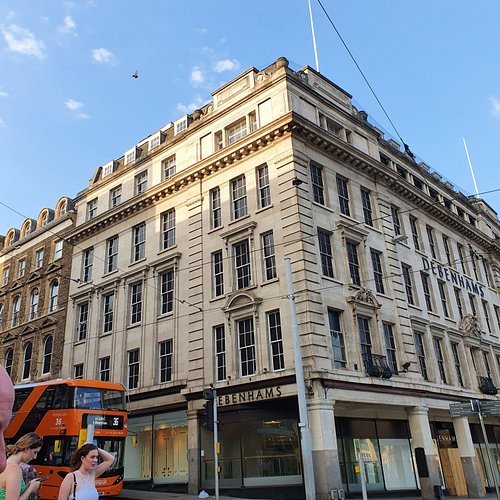 Nottingham's former Debenhams department store listed at Grade II