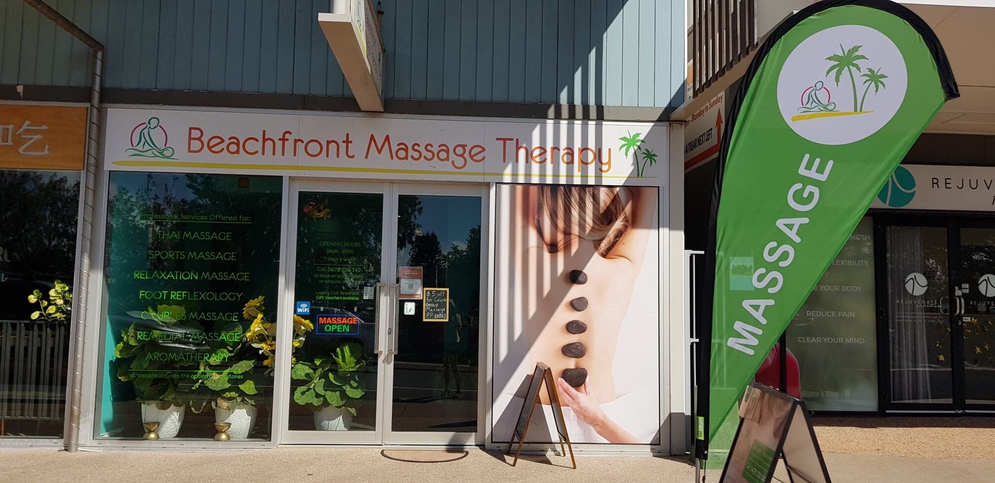 Beachfront Massage Therapy Coolum Beach Australia Hours