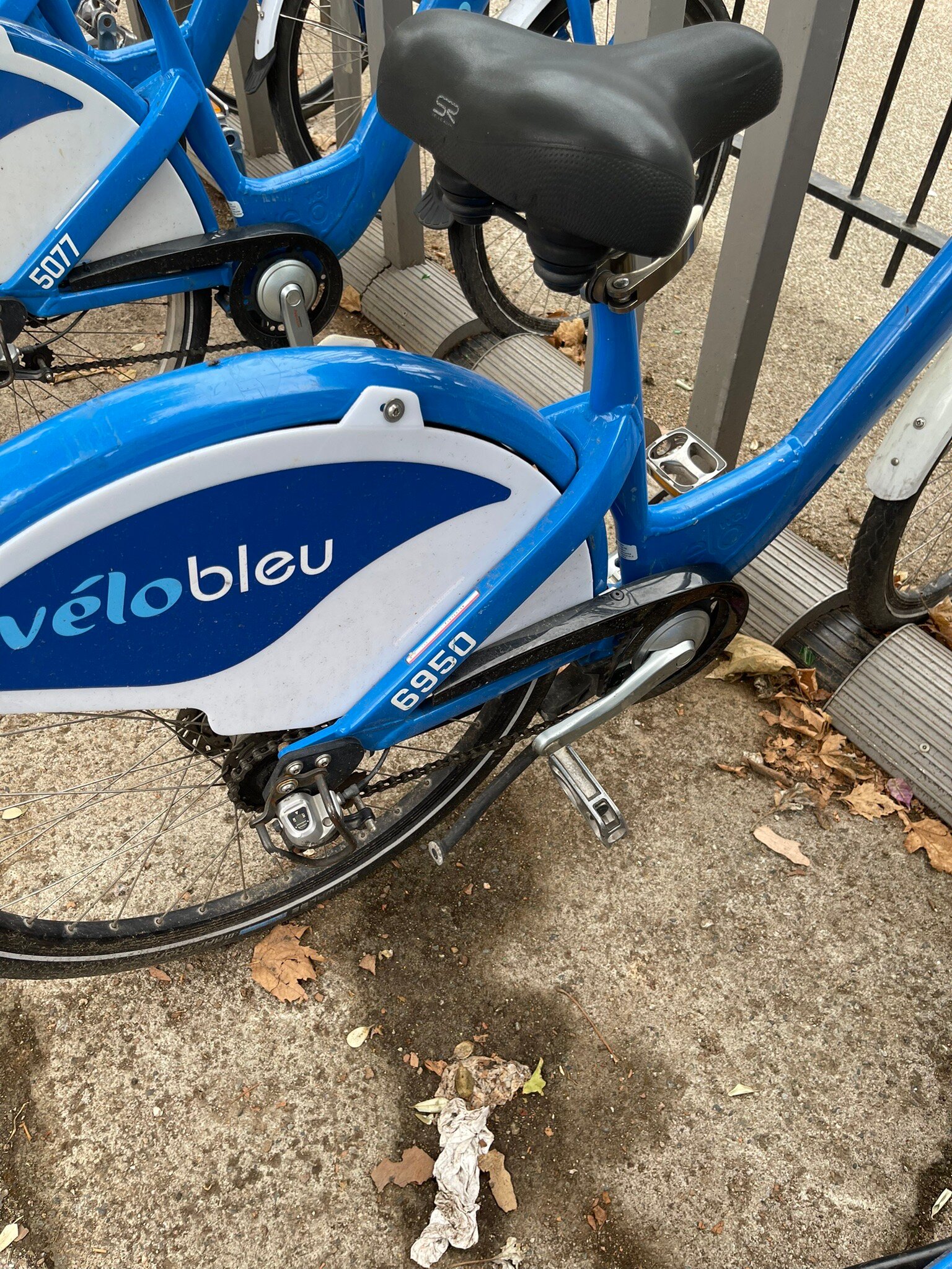 Station velo online bleu