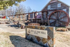 Inn At The Mill, Ascend Hotel Collection in Springdale, image may contain: Shelter, Outdoors, Wood, Hut