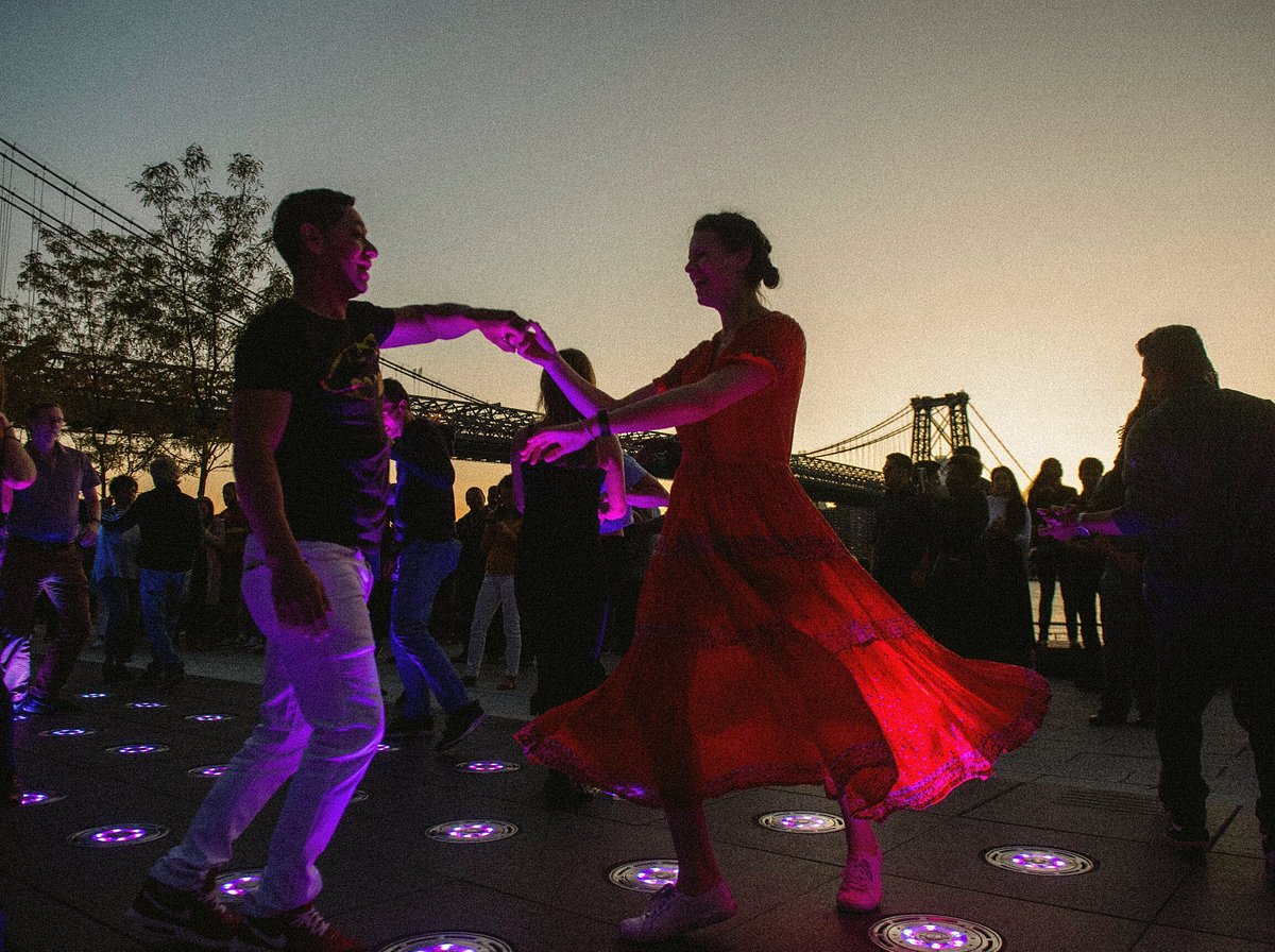 People dancing in NYC