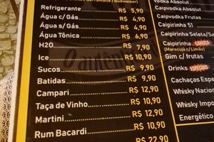 Cardápio