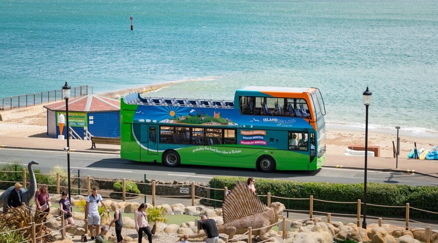 Breezer on Shanklin seafront