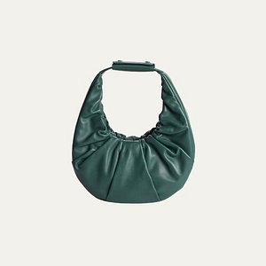 Teal Leather Purse