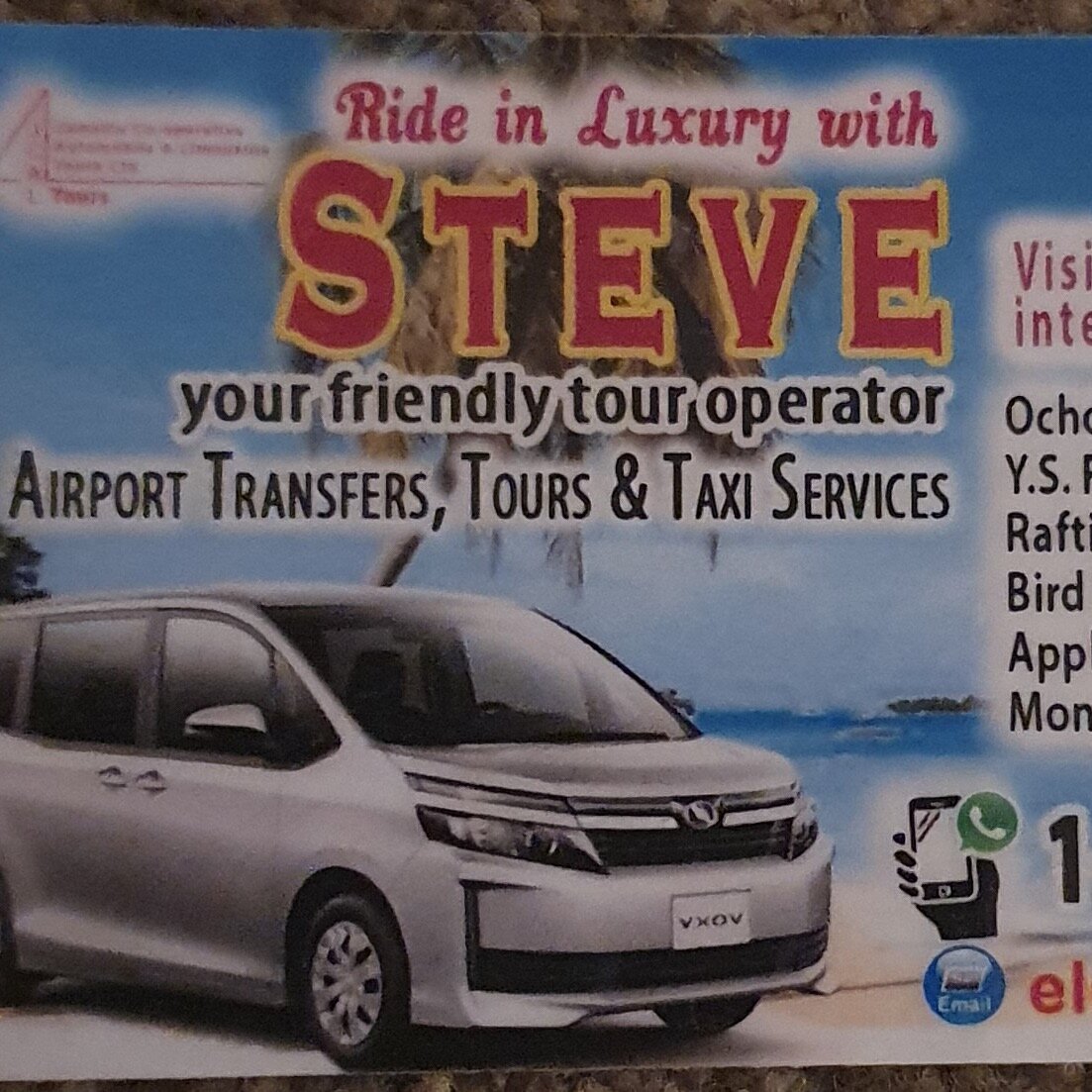 Steve Mobay Tour operators (Montego Bay, Jamaica): Address - Tripadvisor