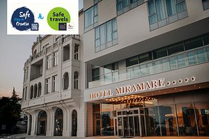 Hotel Miramare in Crikvenica, image may contain: City, Urban, Office Building, Hotel