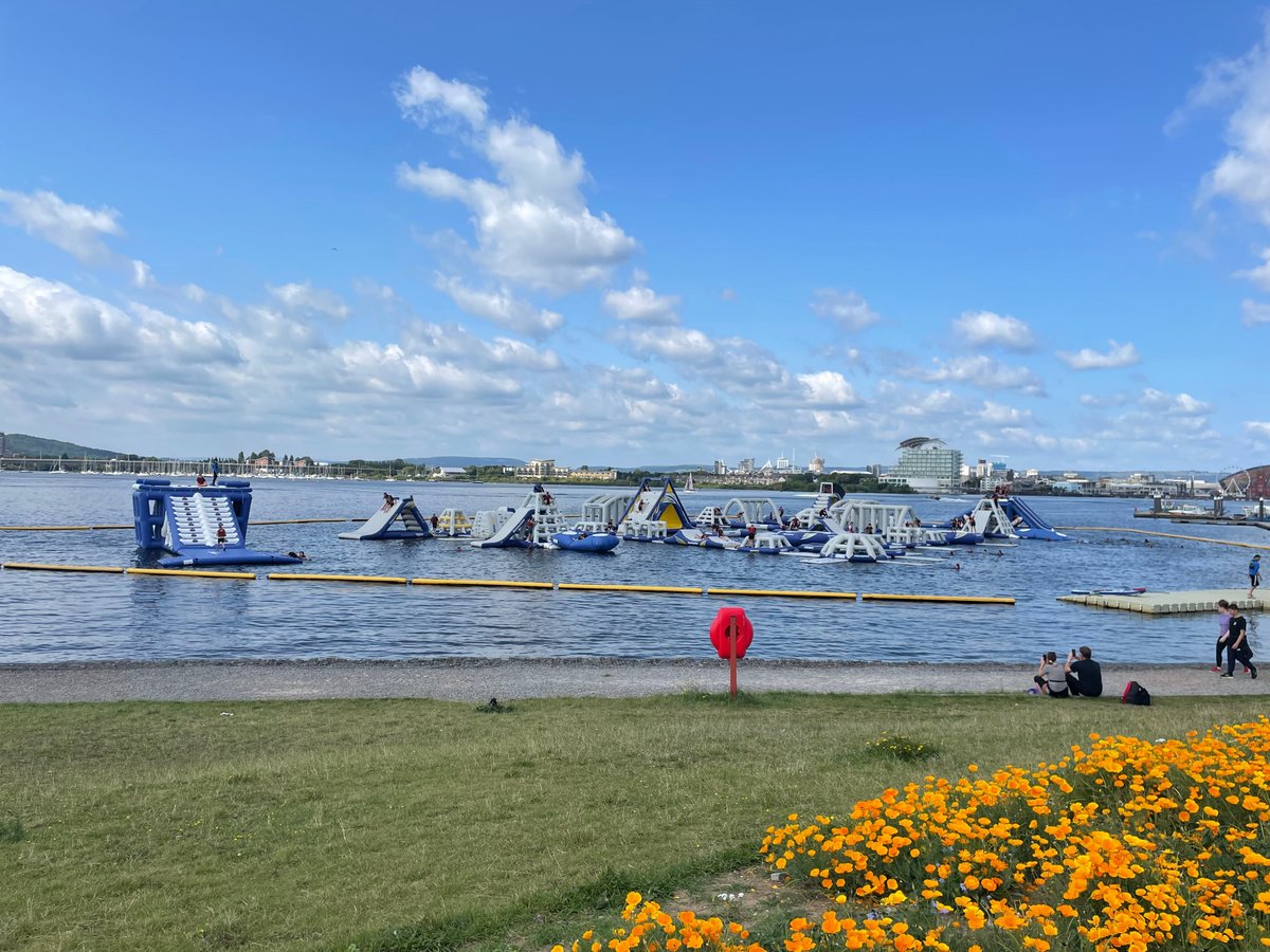 Cardiff Bay Aqua Park, Inflatable Water Park South Wales